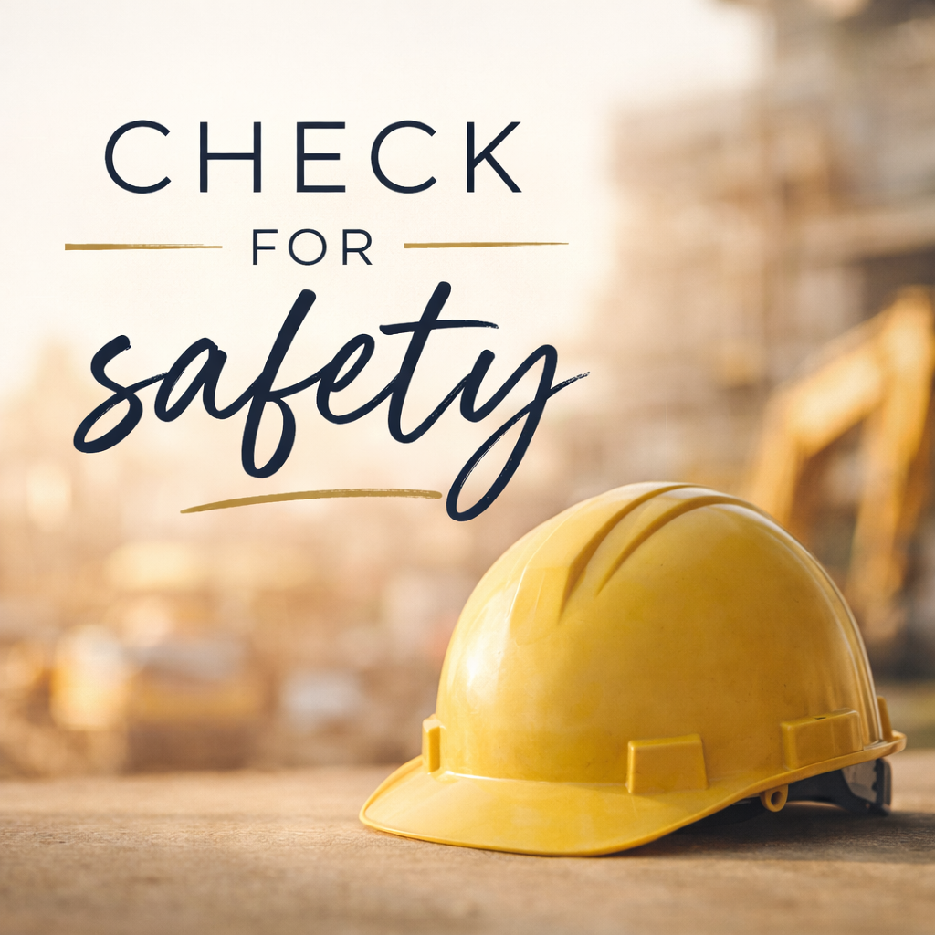 check for safety